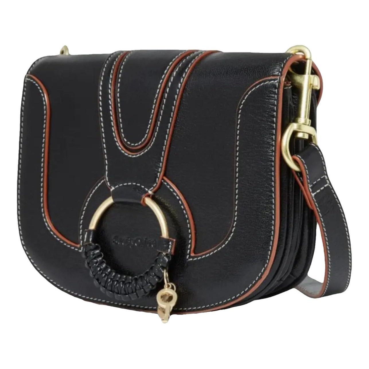 Leather crossbody bag