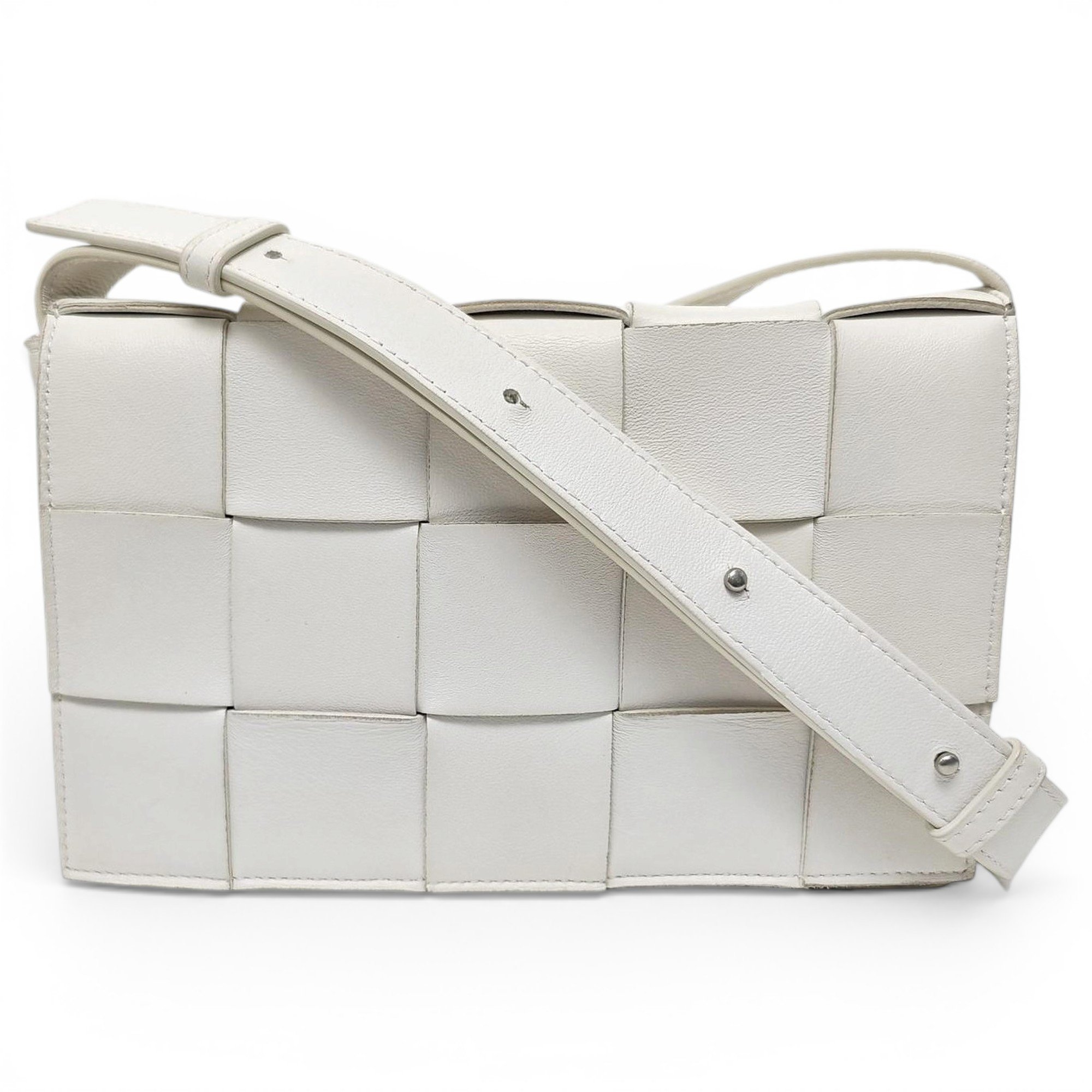 Cassette leather crossbody bag