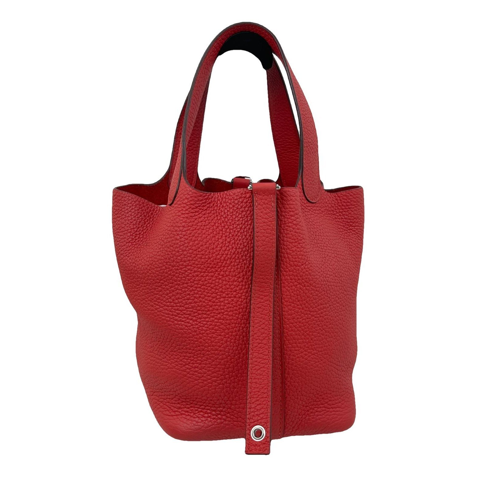 Picotin leather handbag