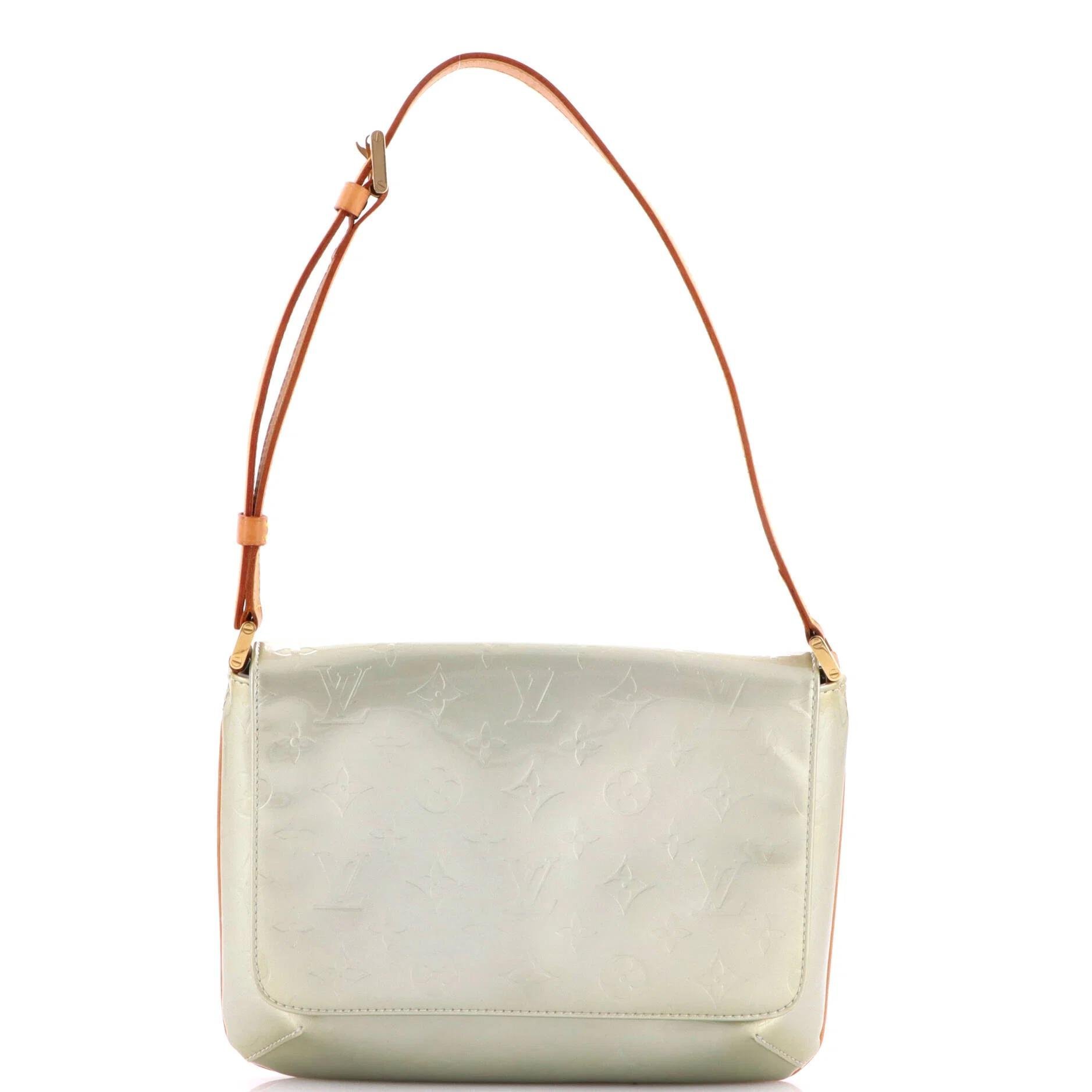 Patent leather handbag