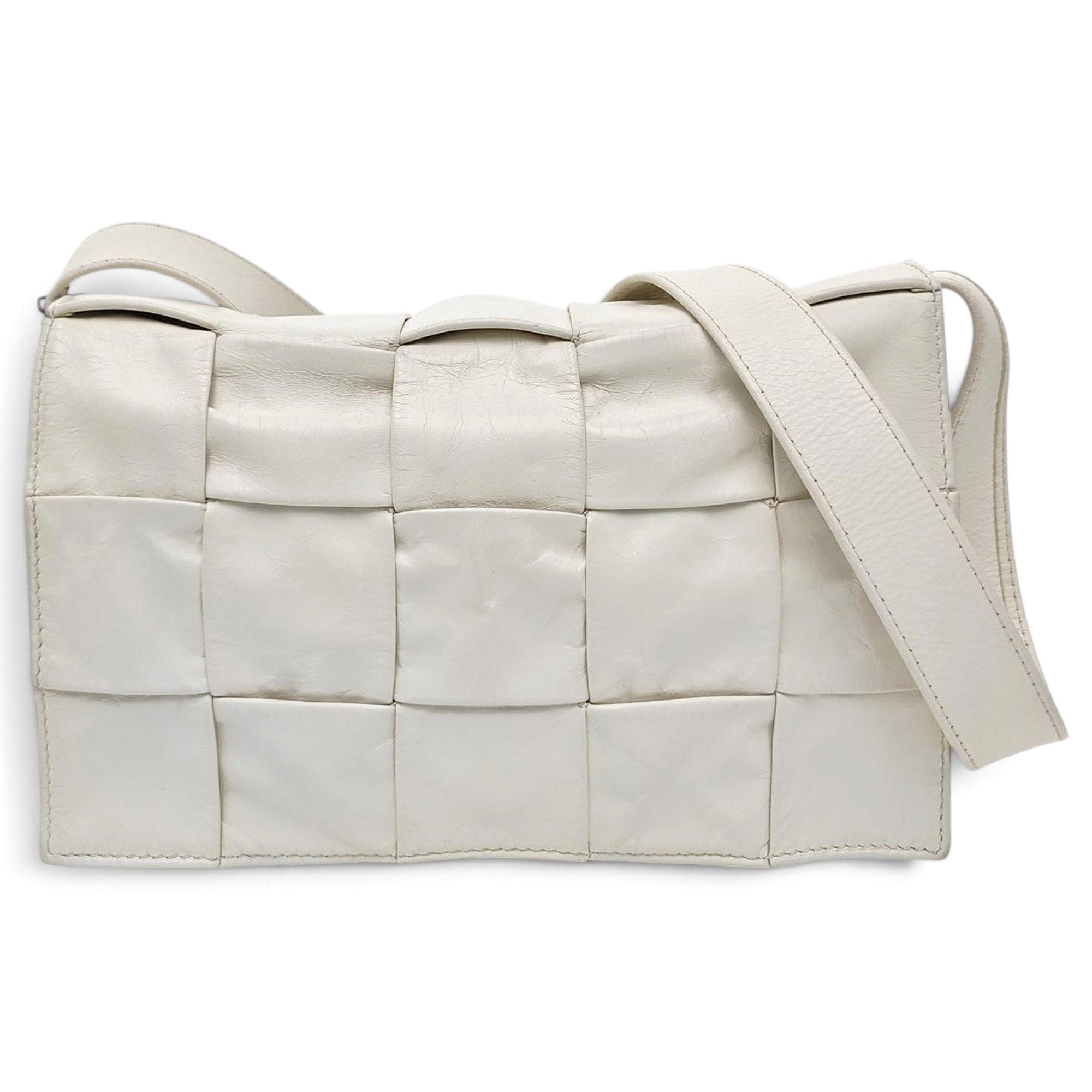 Brick Cassette leather handbag