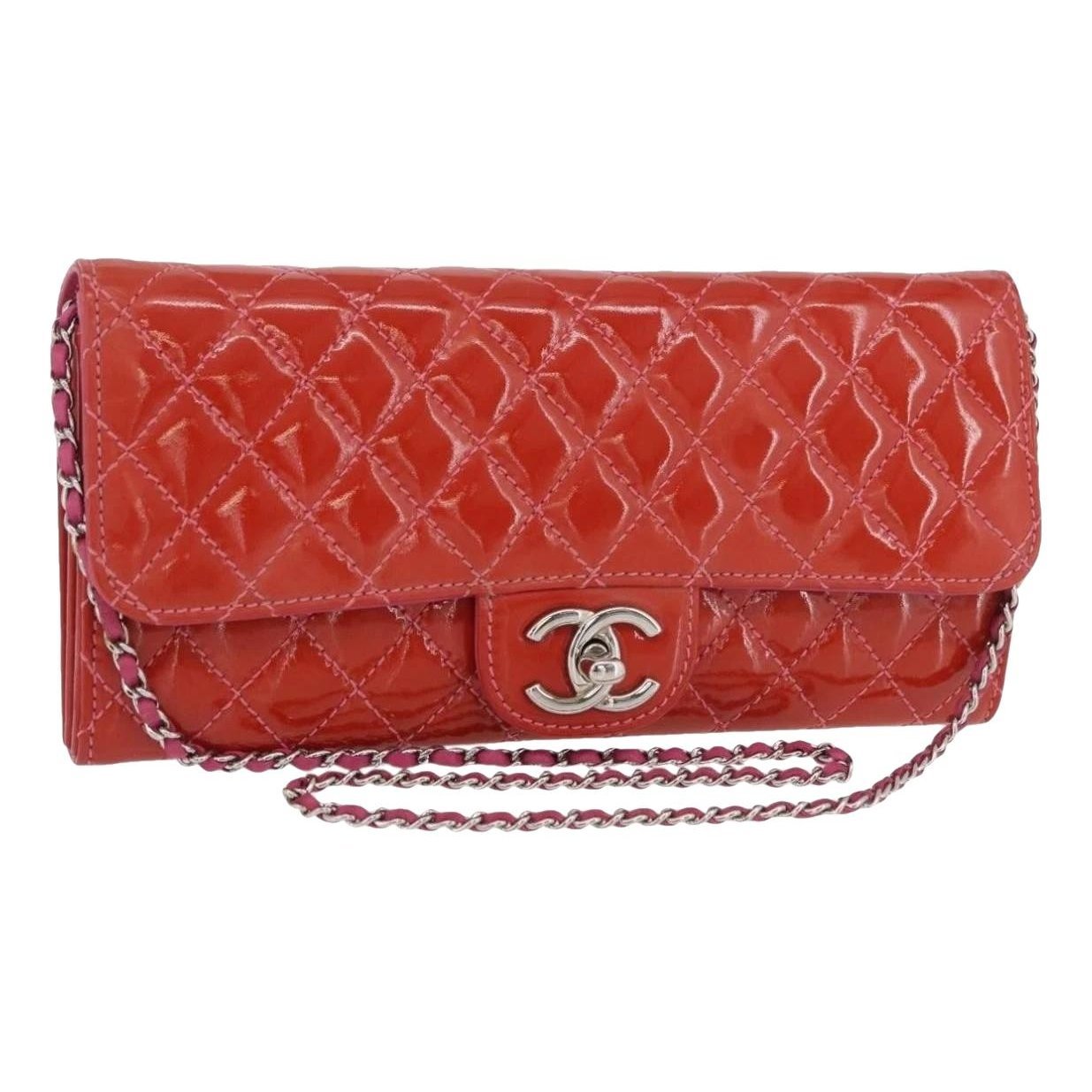 Patent leather handbag