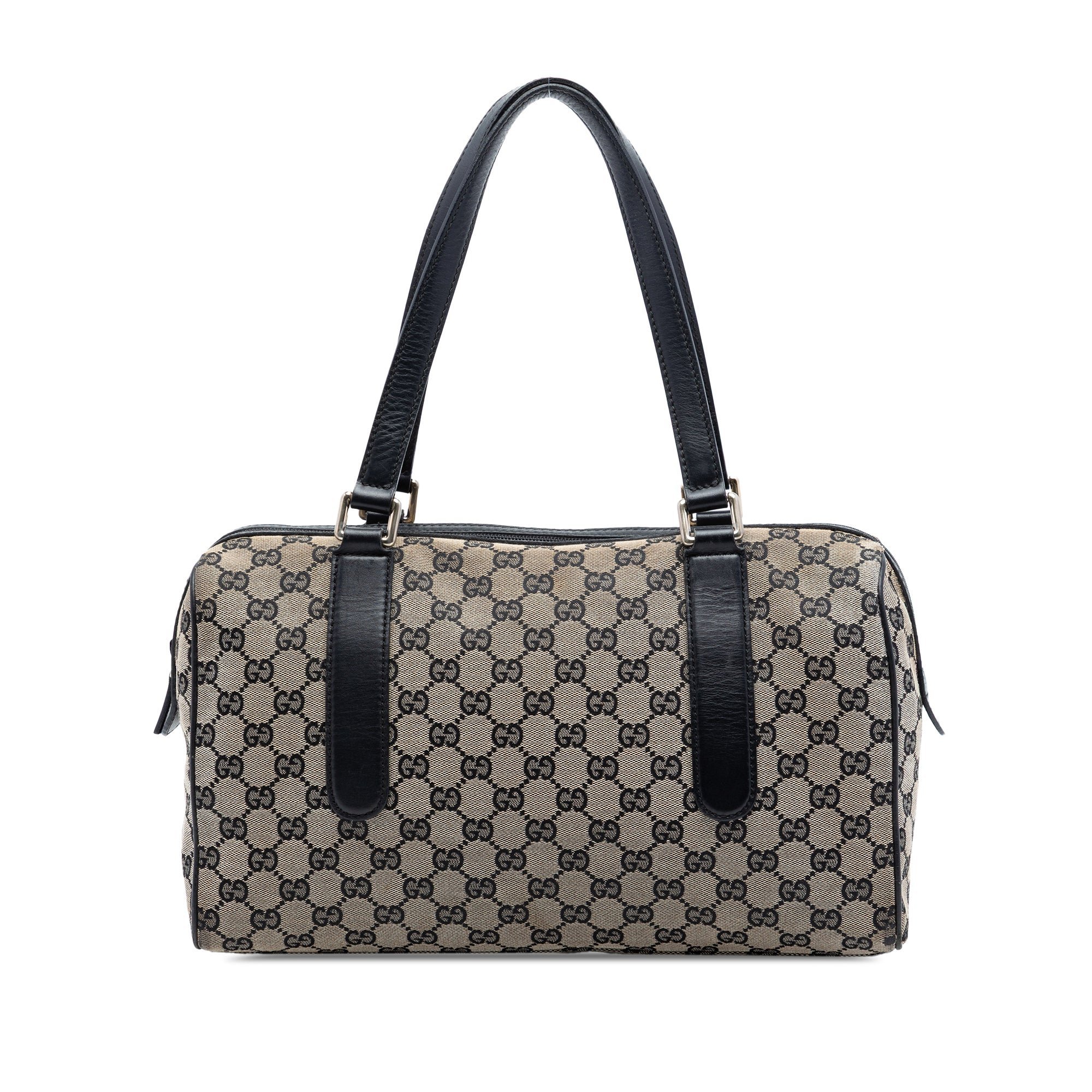 Boston leather bag