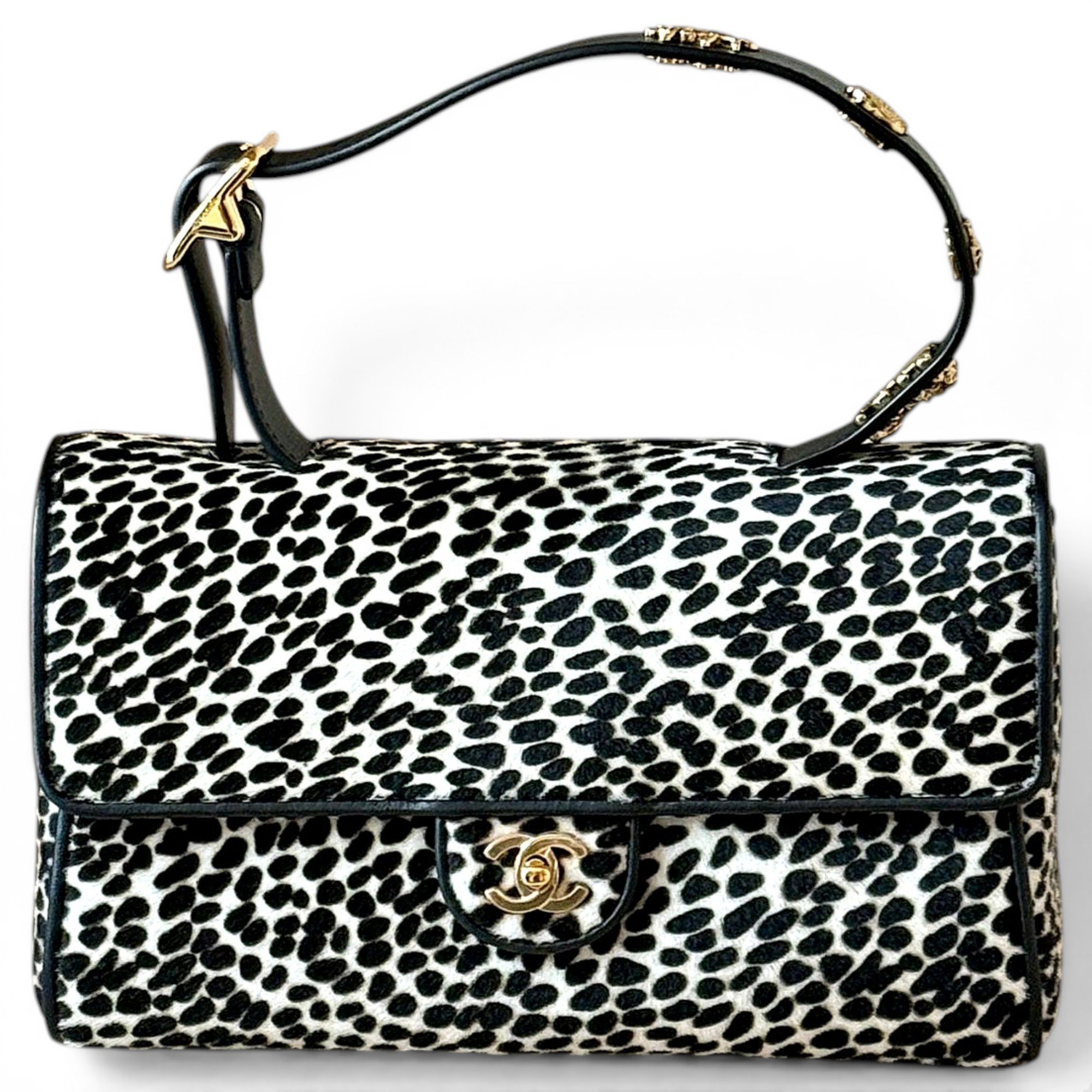 Pony-style calfskin handbag