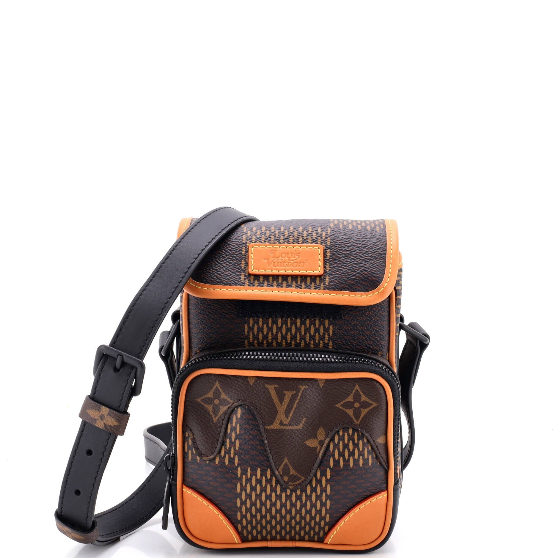 Nigo Amazone Messenger Bag Limited Edition Giant Damier and Monogram Canvas Nano