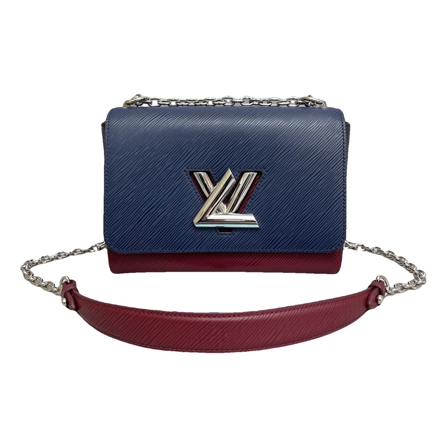 Twist leather crossbody bag