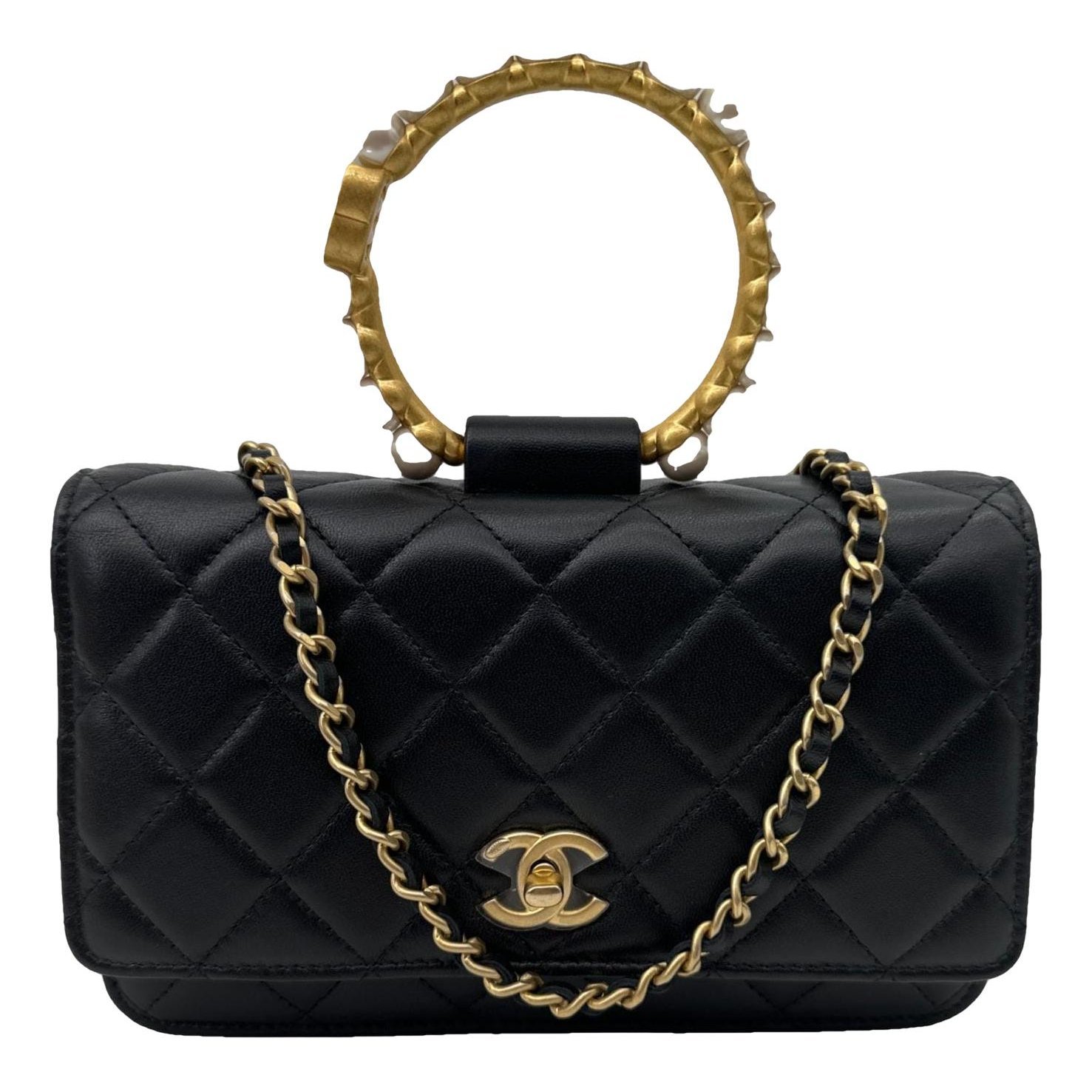 Leather crossbody bag
