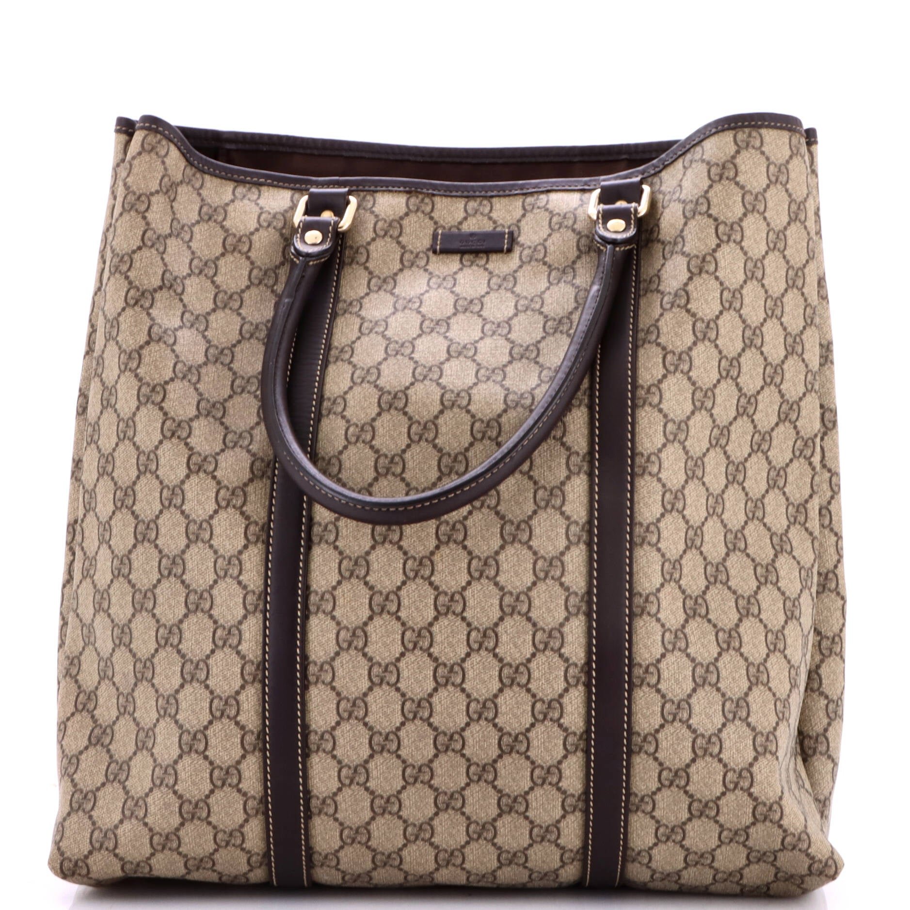 Joy Tote GG Coated Canvas with Leather Medium