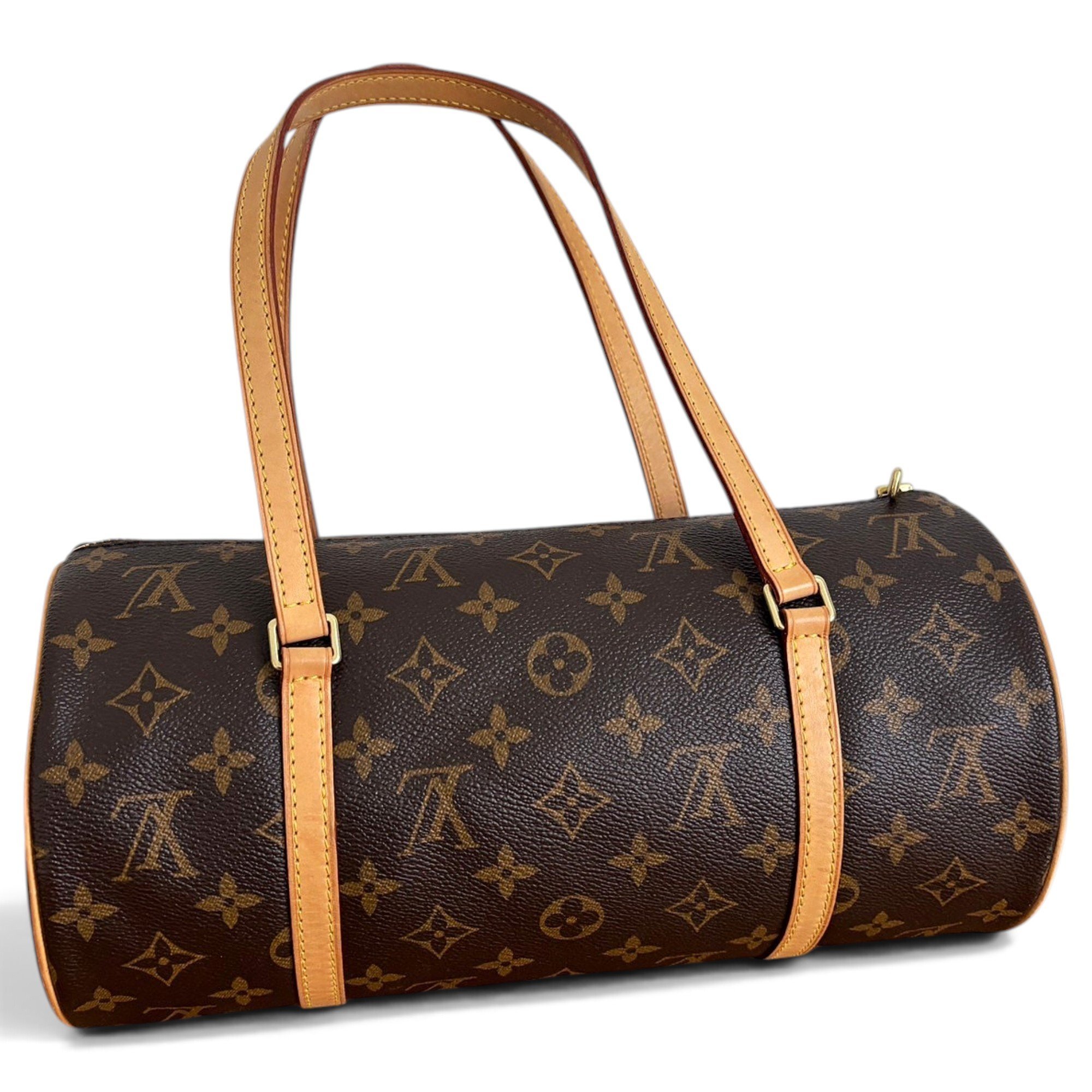 Papillon leather handbag