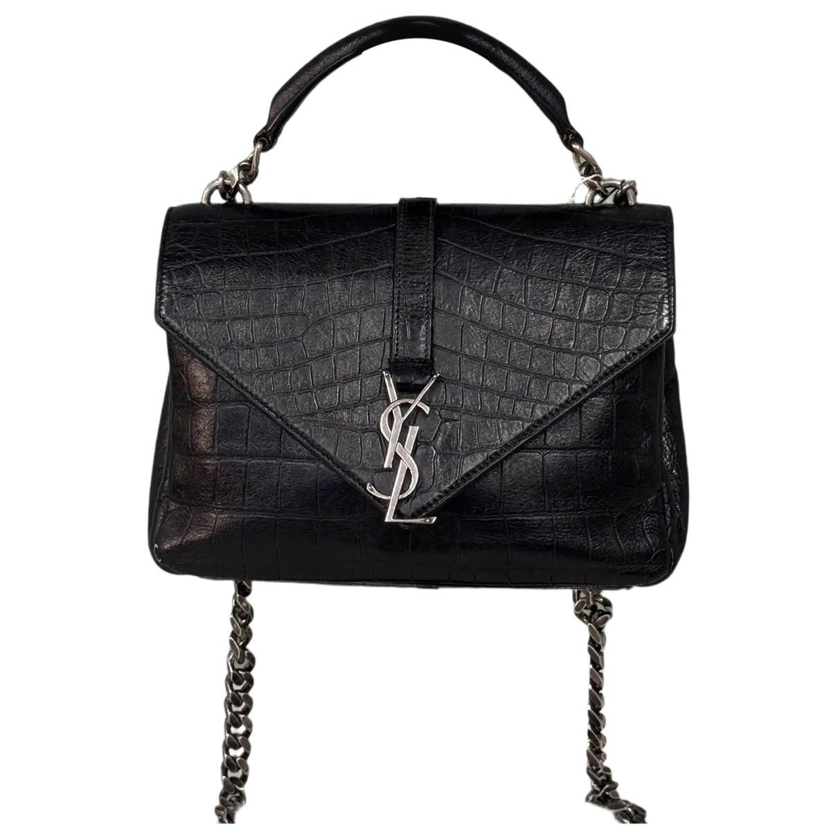 Collége monogramme leather handbag