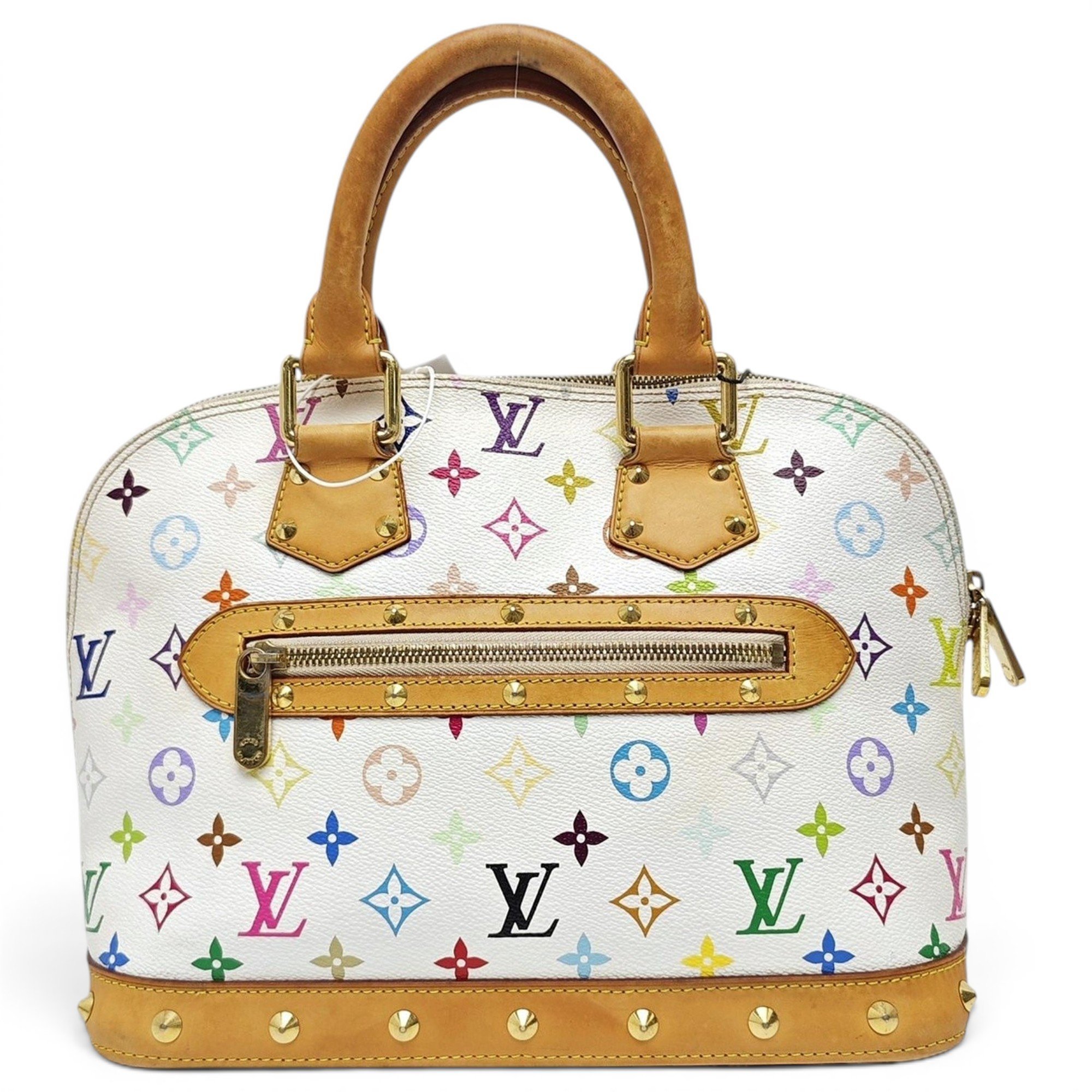 Alma leather handbag