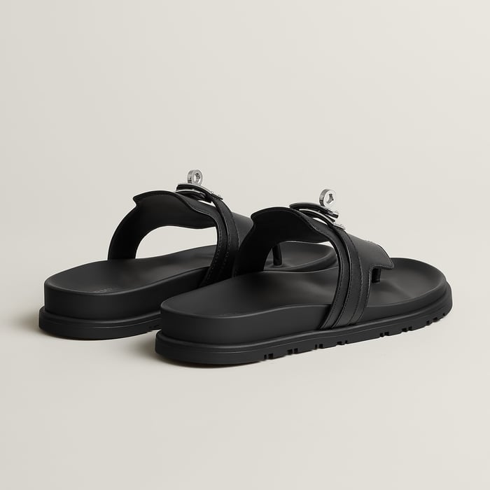 Noir Empire Sandal