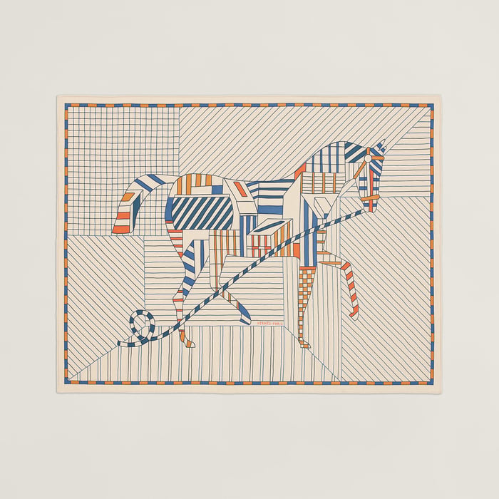 Rocabar Cheval Au Faubourg Blanket
