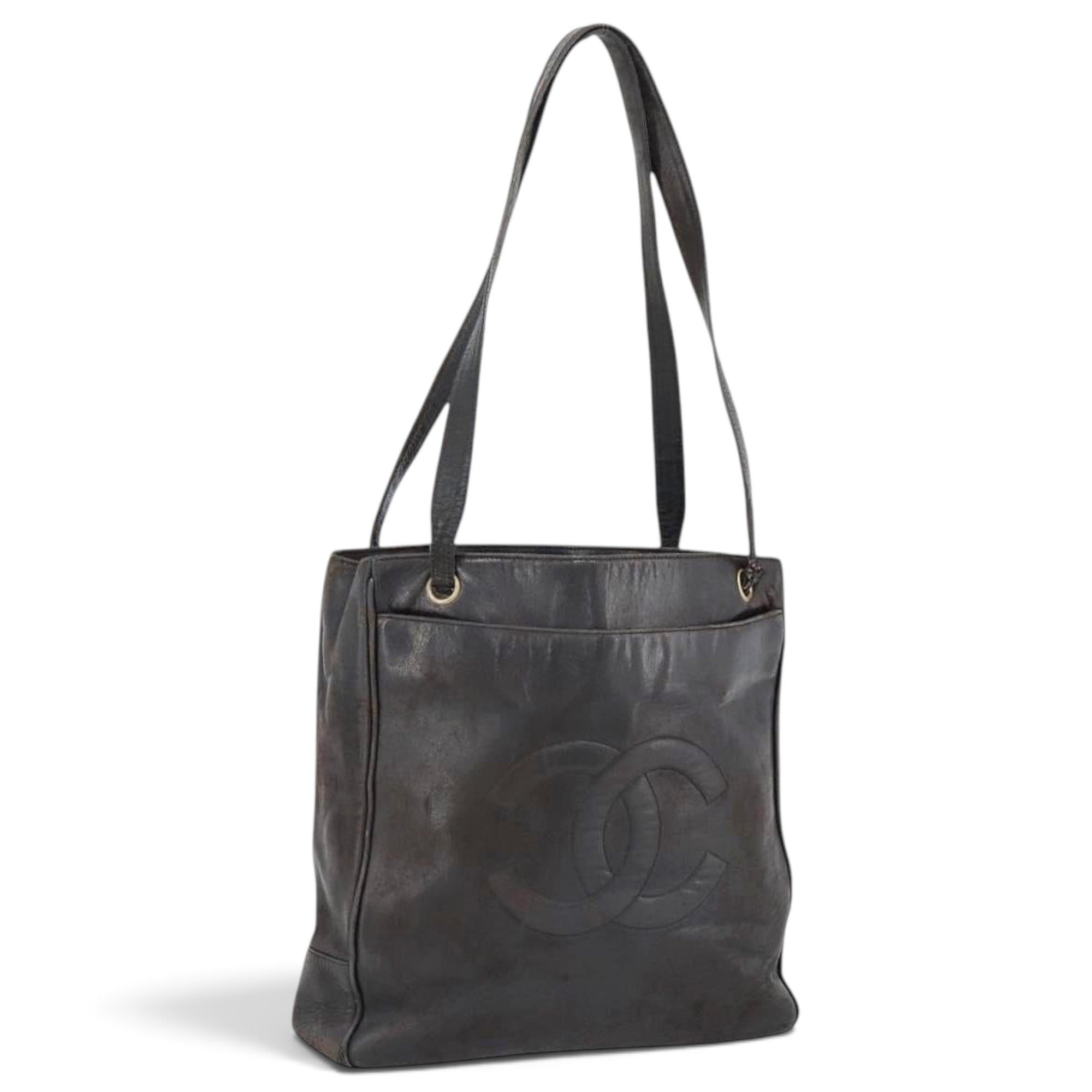 Leather handbag