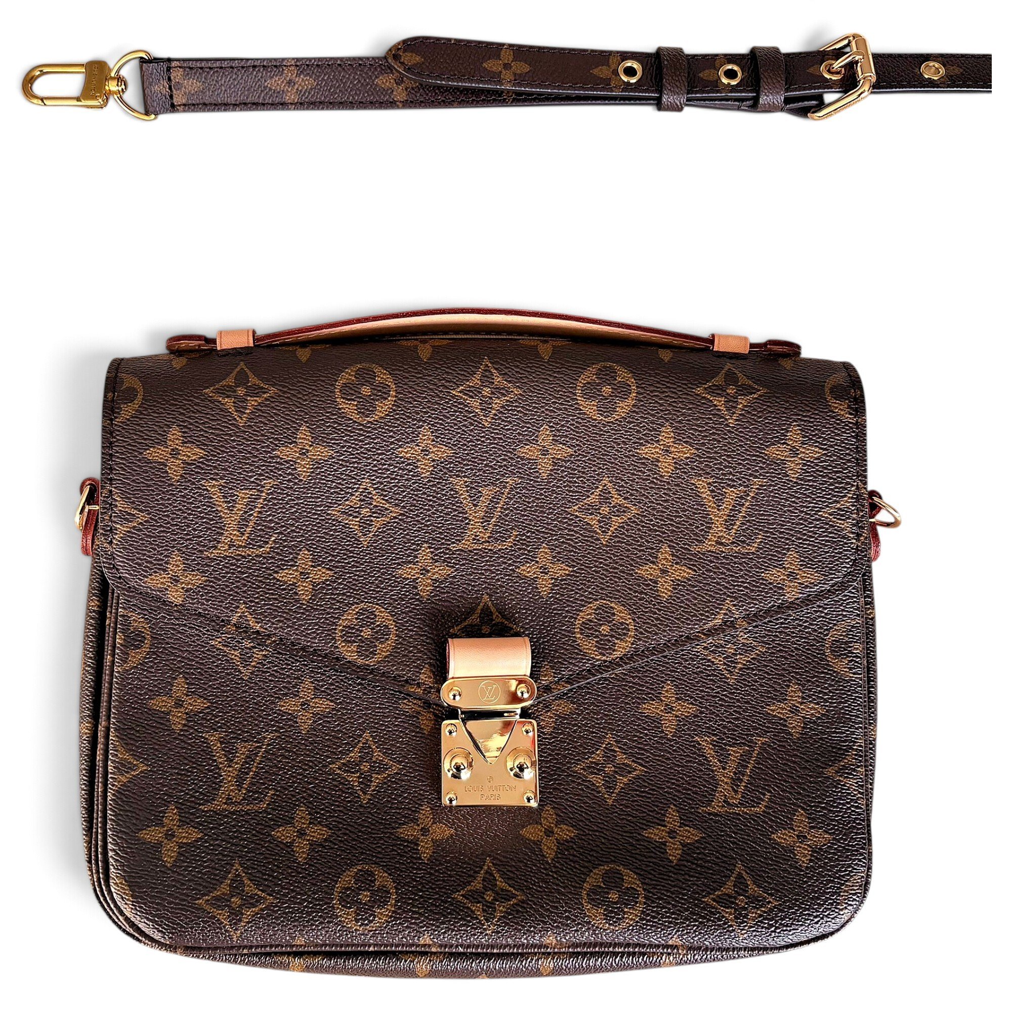 Metis leather handbag