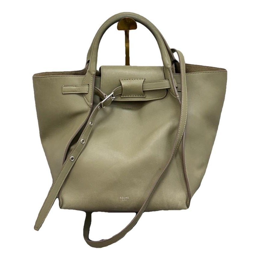 Big Bag leather handbag