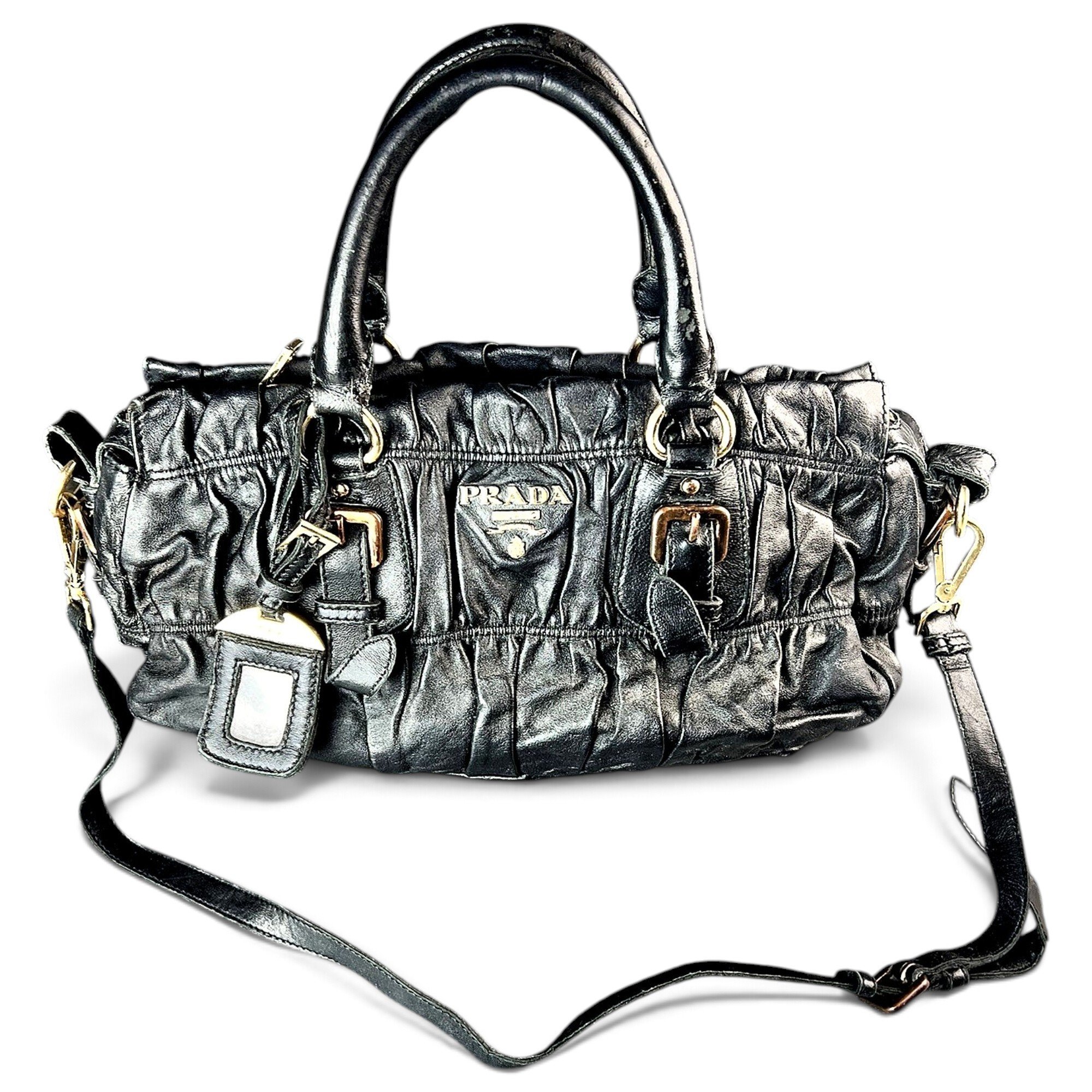 Leather handbag