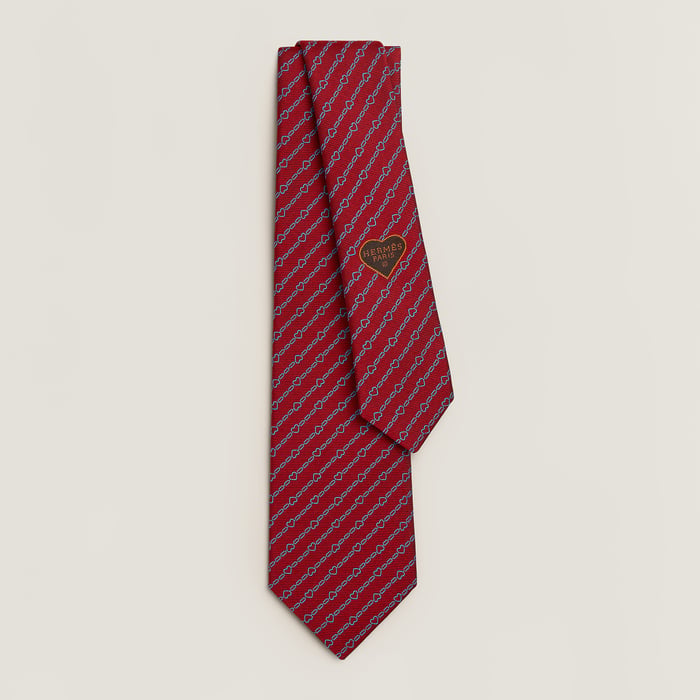 Coeurs En Chaine Tie
