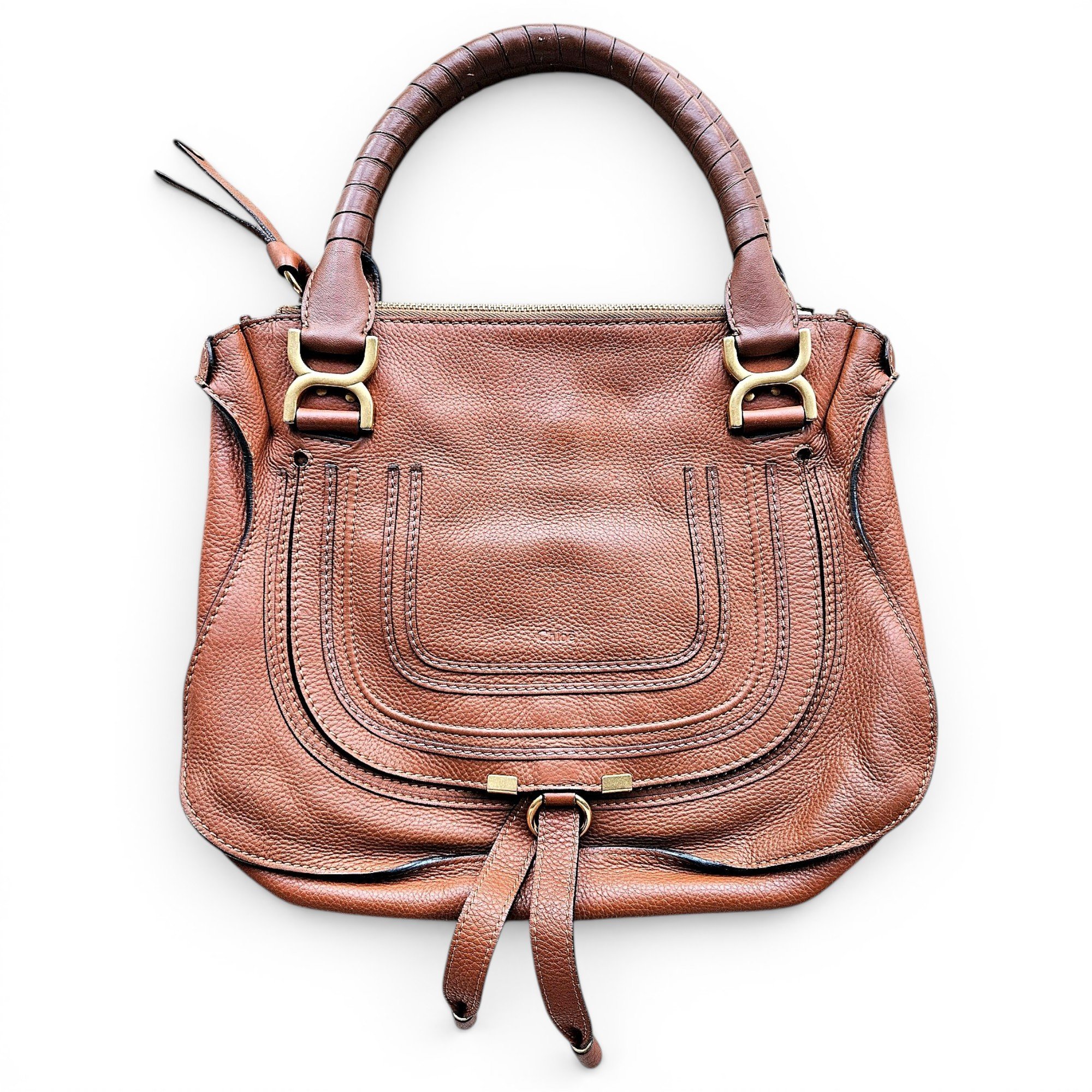 Marcie leather handbag