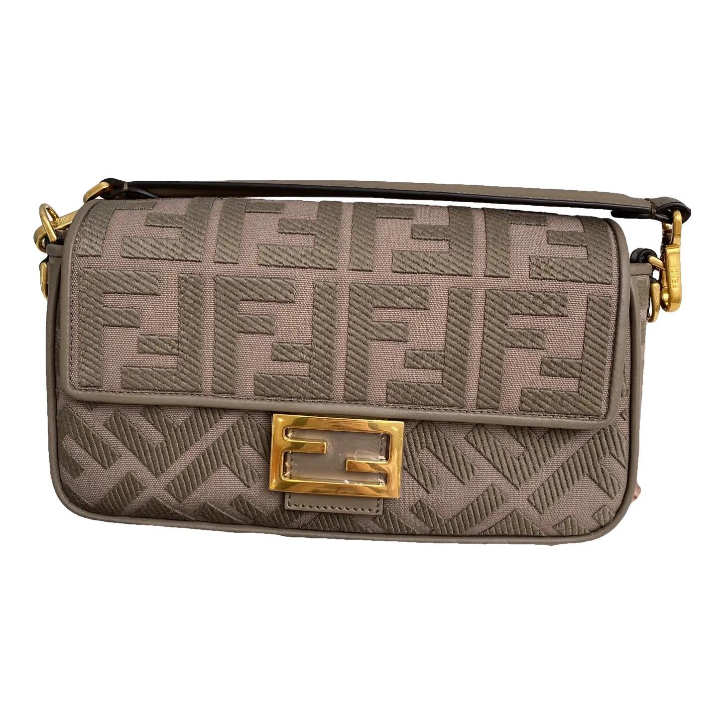 Baguette cloth crossbody bag