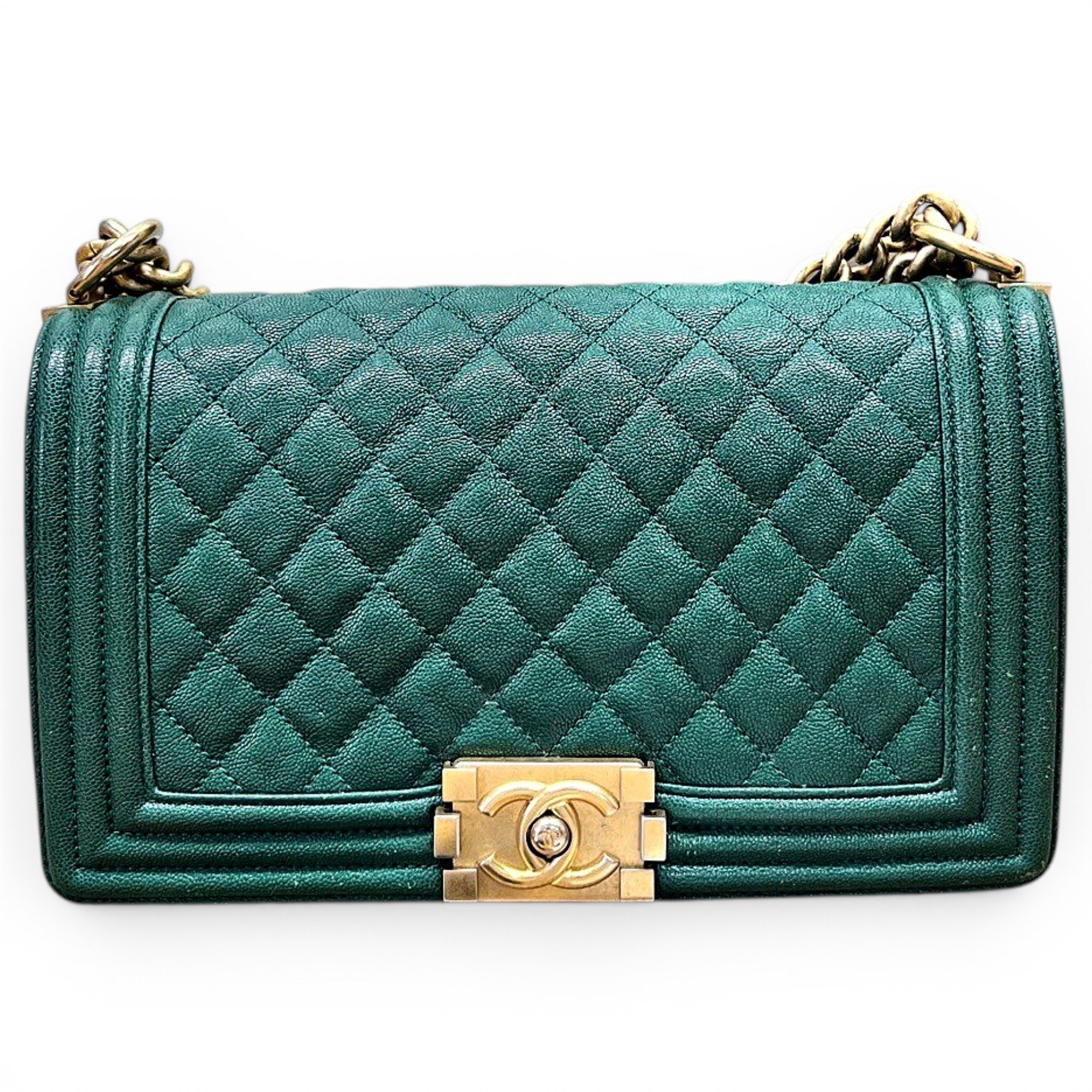 Boy leather crossbody bag