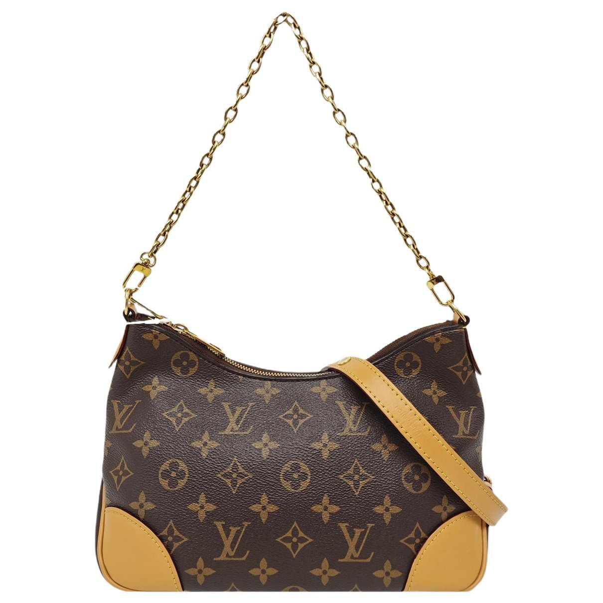 Louis Vuitton Boulogne leather crossbody bag