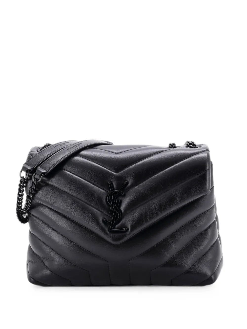 Loulou Matelasse Chevron Leather Small shoulder bag