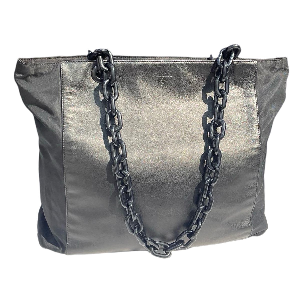 Leather handbag