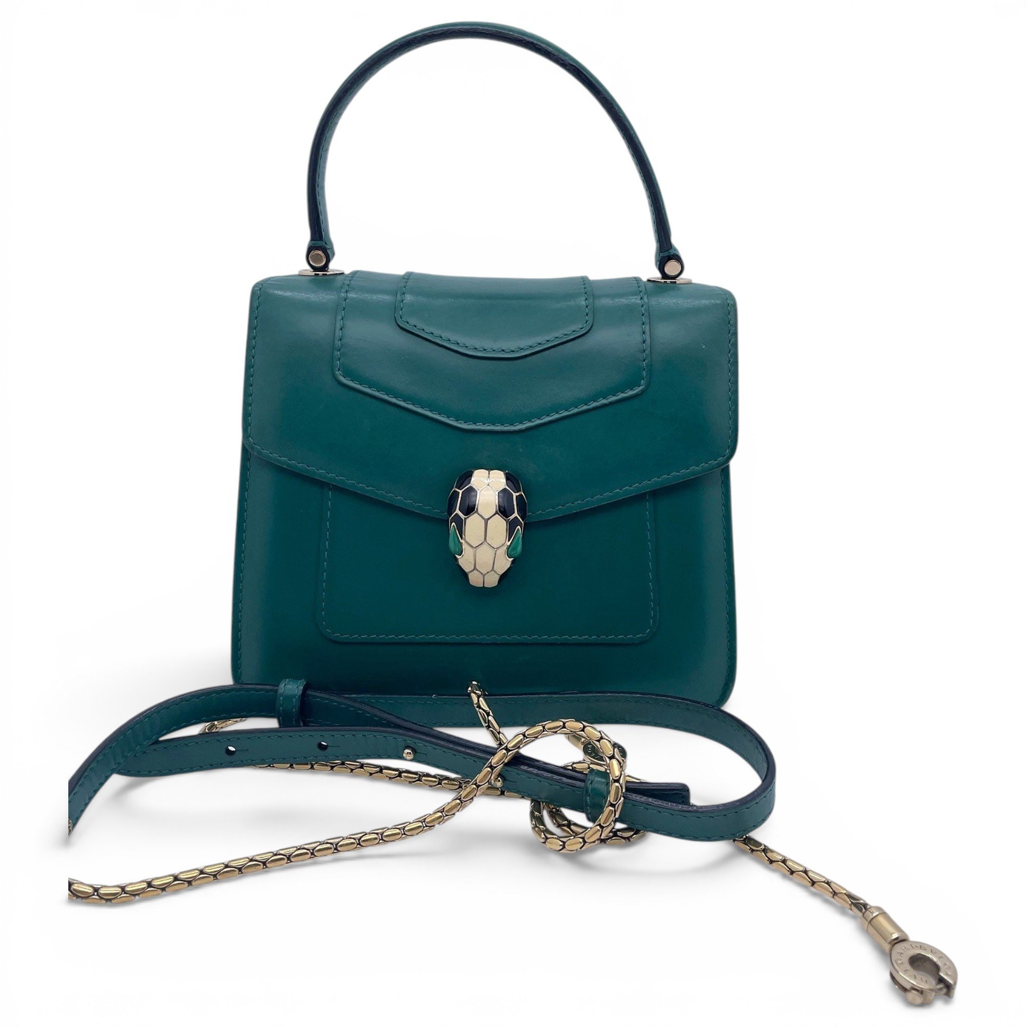 Leather handbag