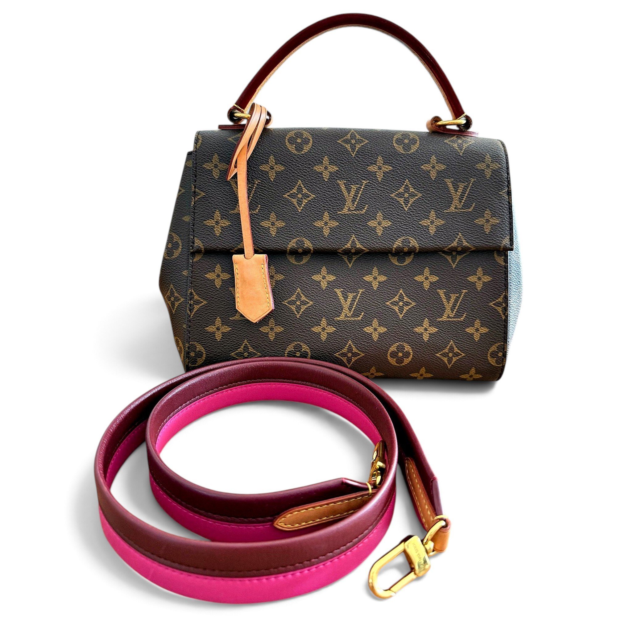 Cluny leather handbag