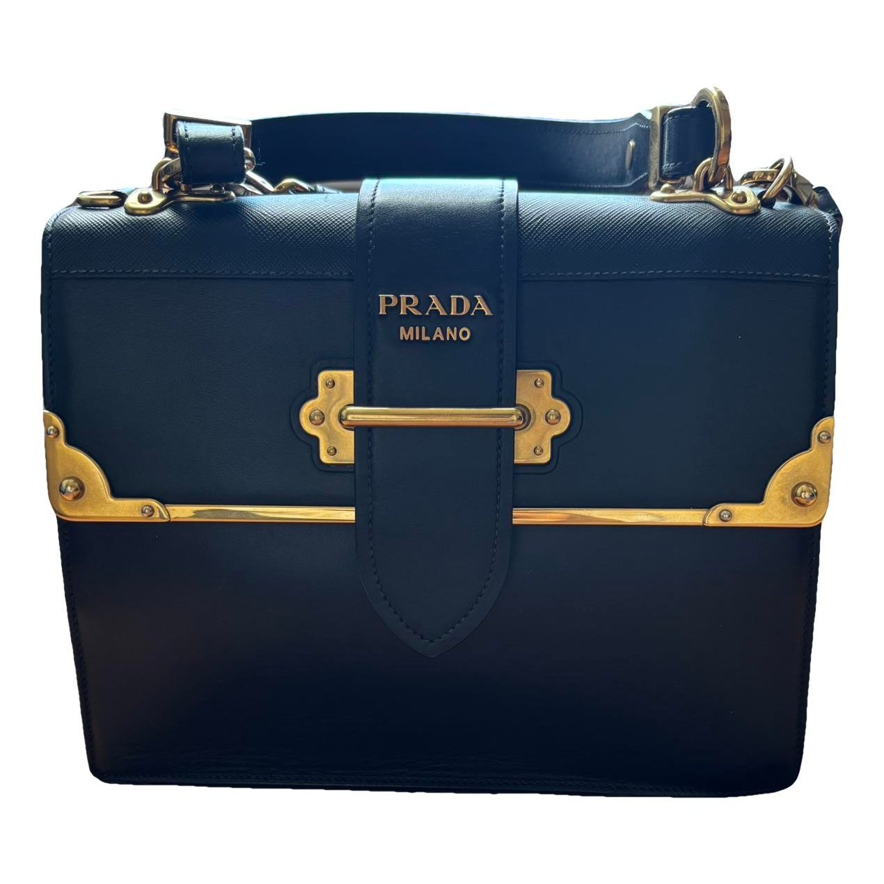 Cahier leather crossbody bag