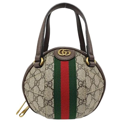 Ophidia leather handbag