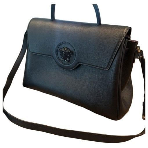 La Medusa leather handbag