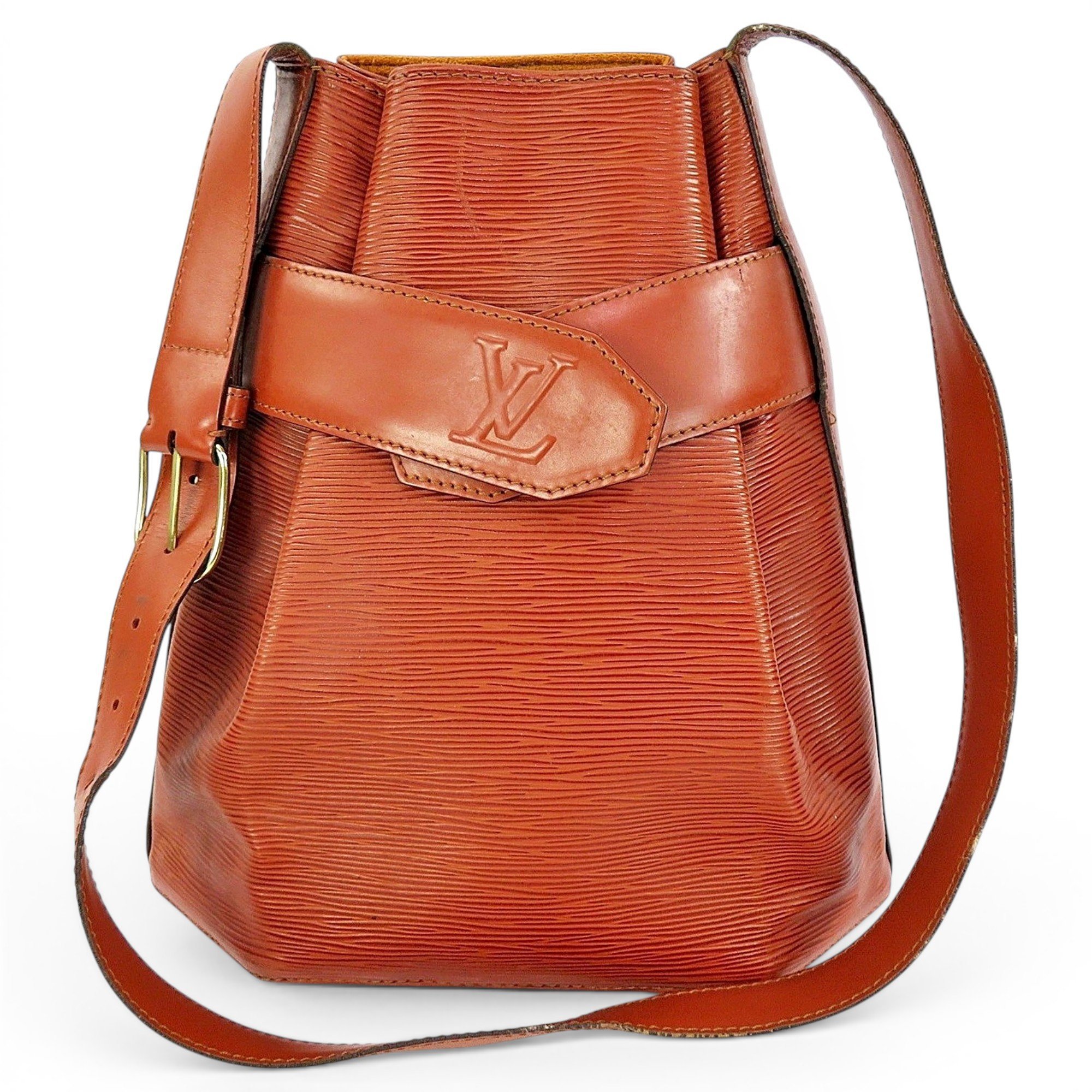 Sac d'épaule leather handbag
