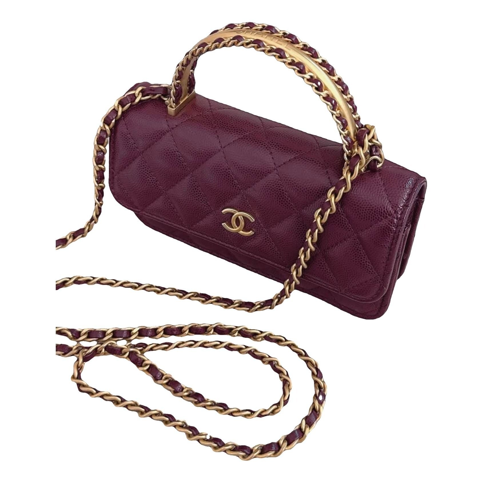 Timeless Classique Top Handle leather handbag