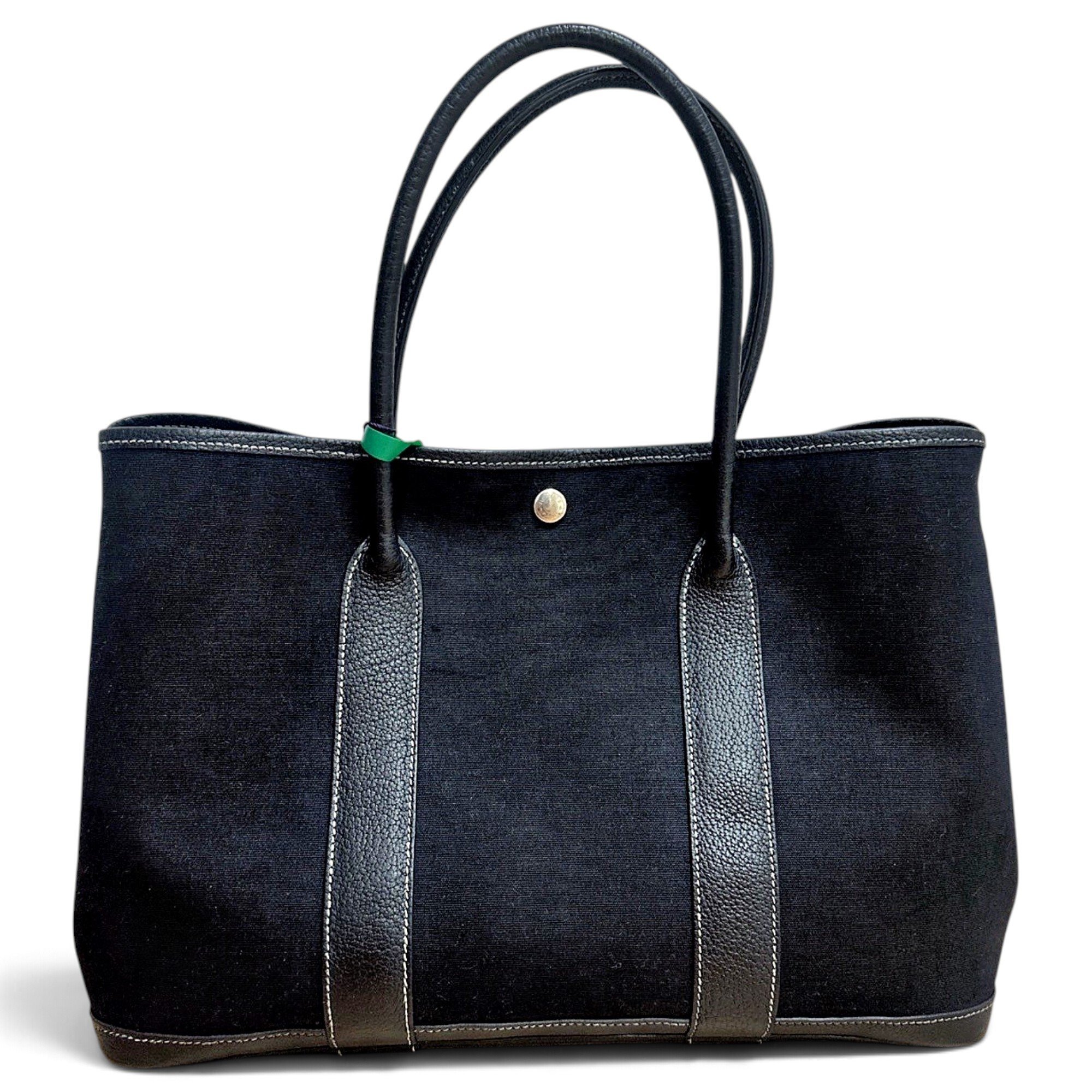 Hermes Garden Party Handbag Noir