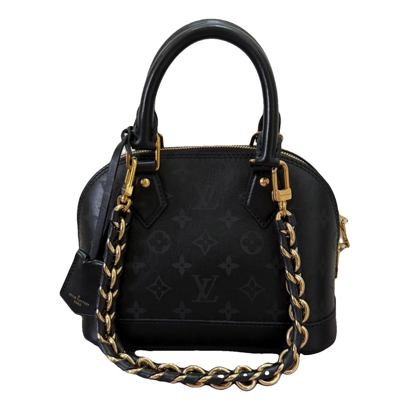 Alma leather handbag