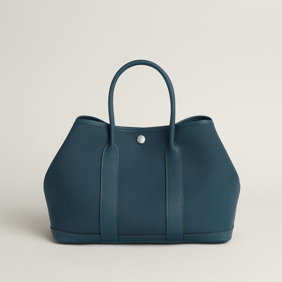 Hermès Garden Party 30 bag Bleu Tempête/bleu Tempête BagUSeek
