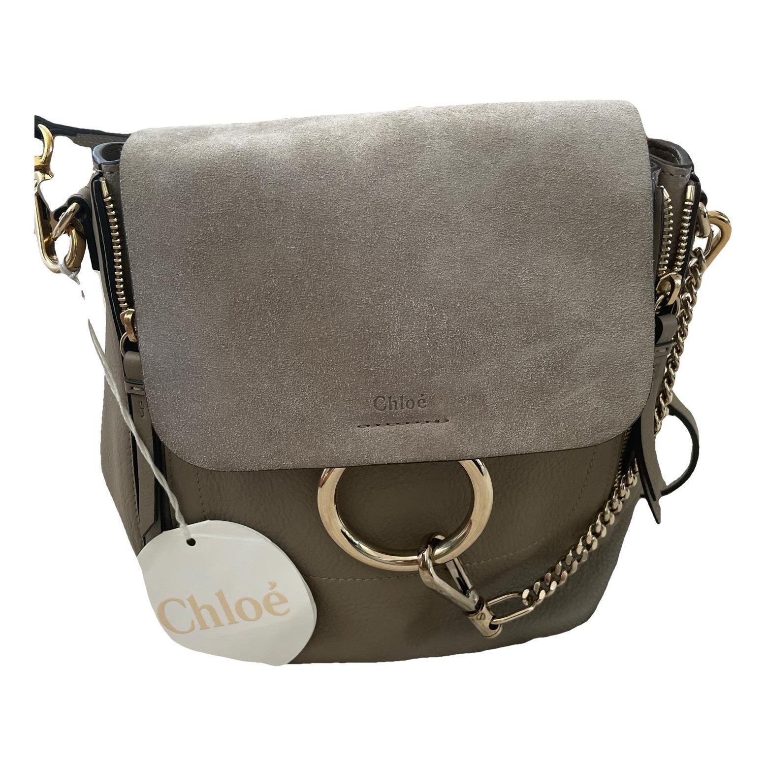 Faye leather handbag