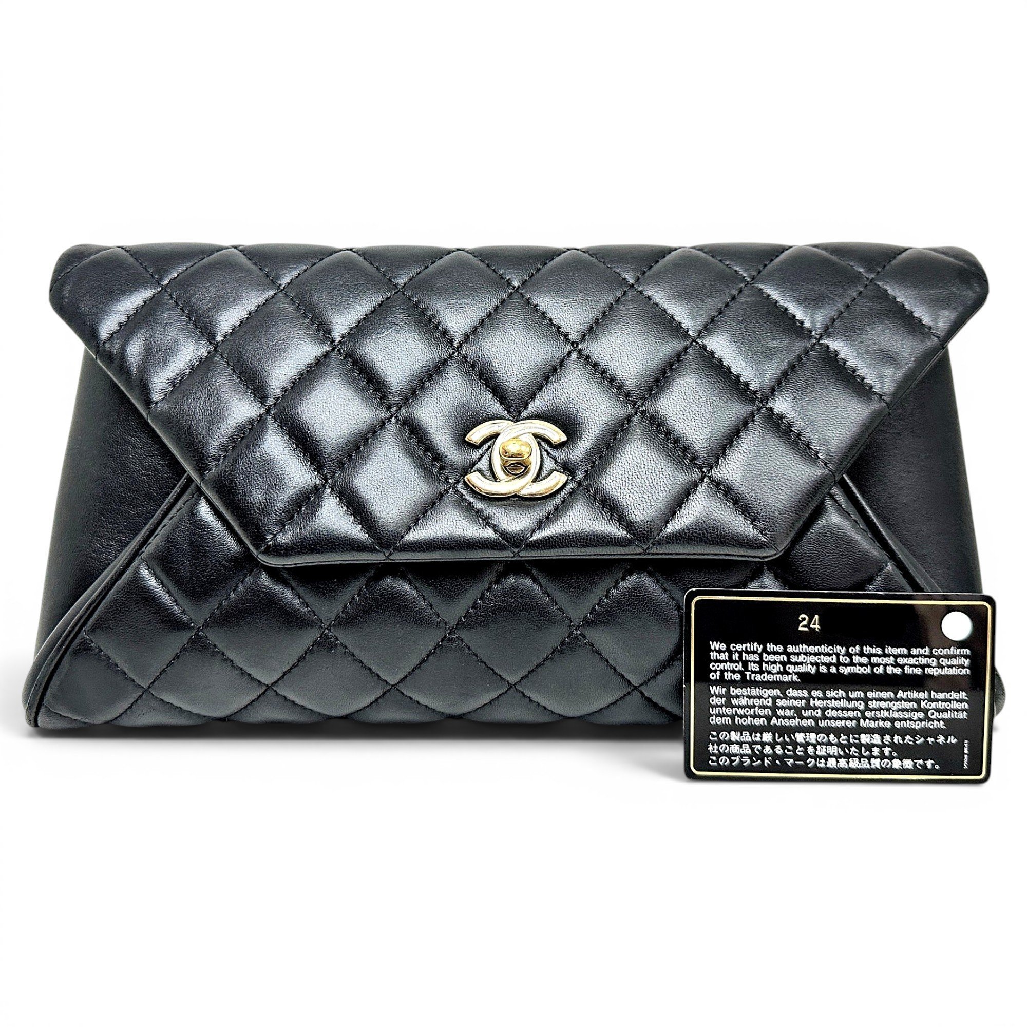Timeless/Classique leather clutch bag