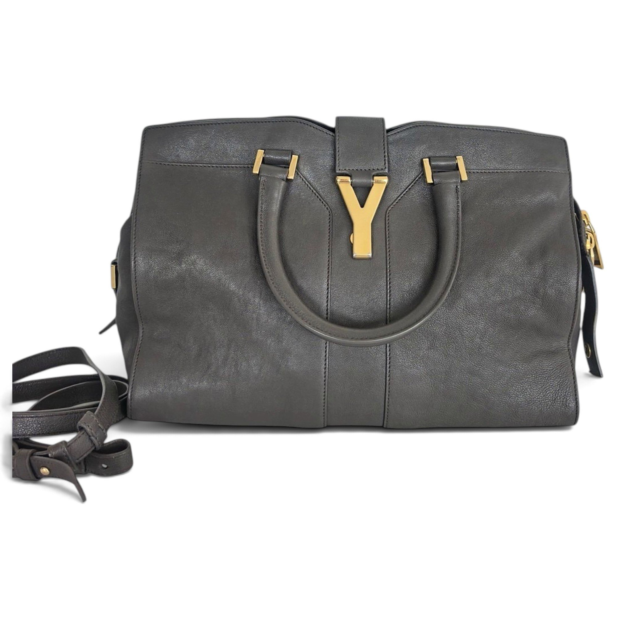 Leather tote