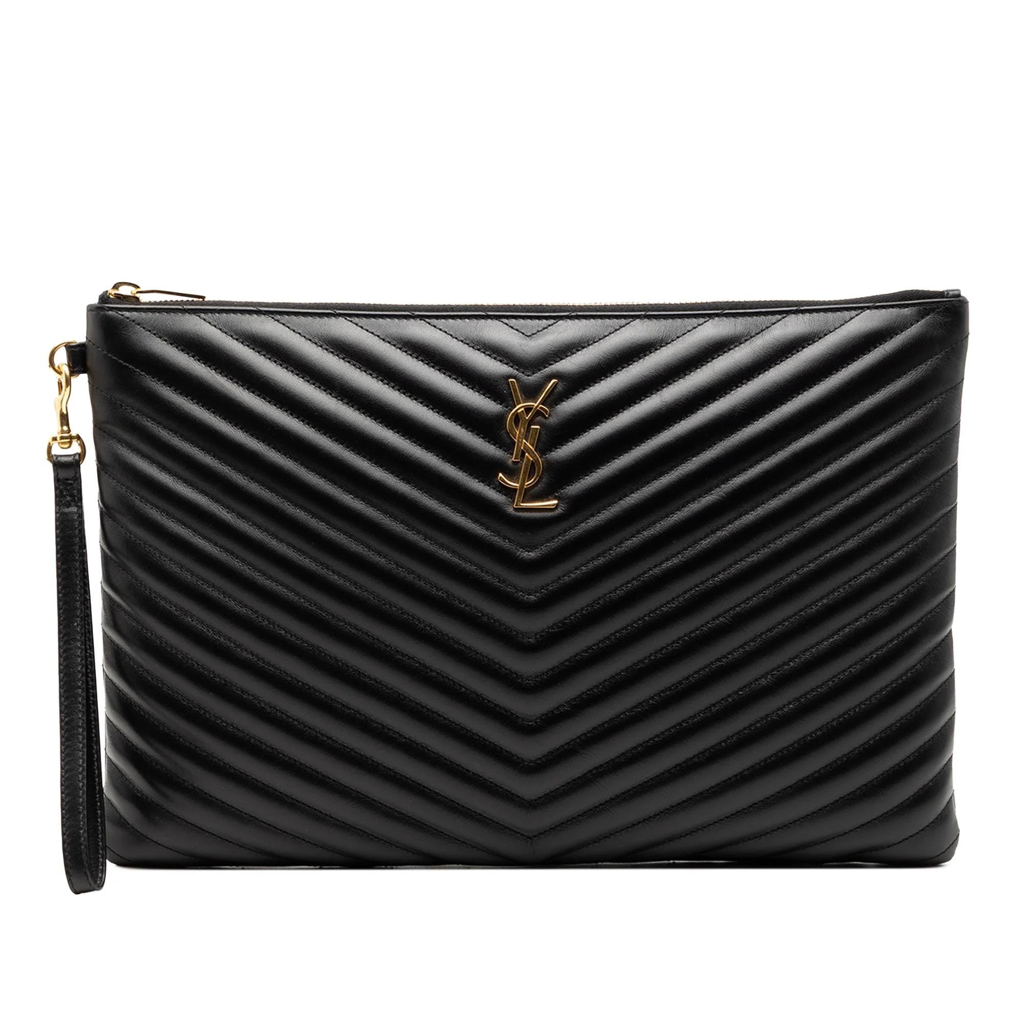 Saint Laurent Leather clutch bag