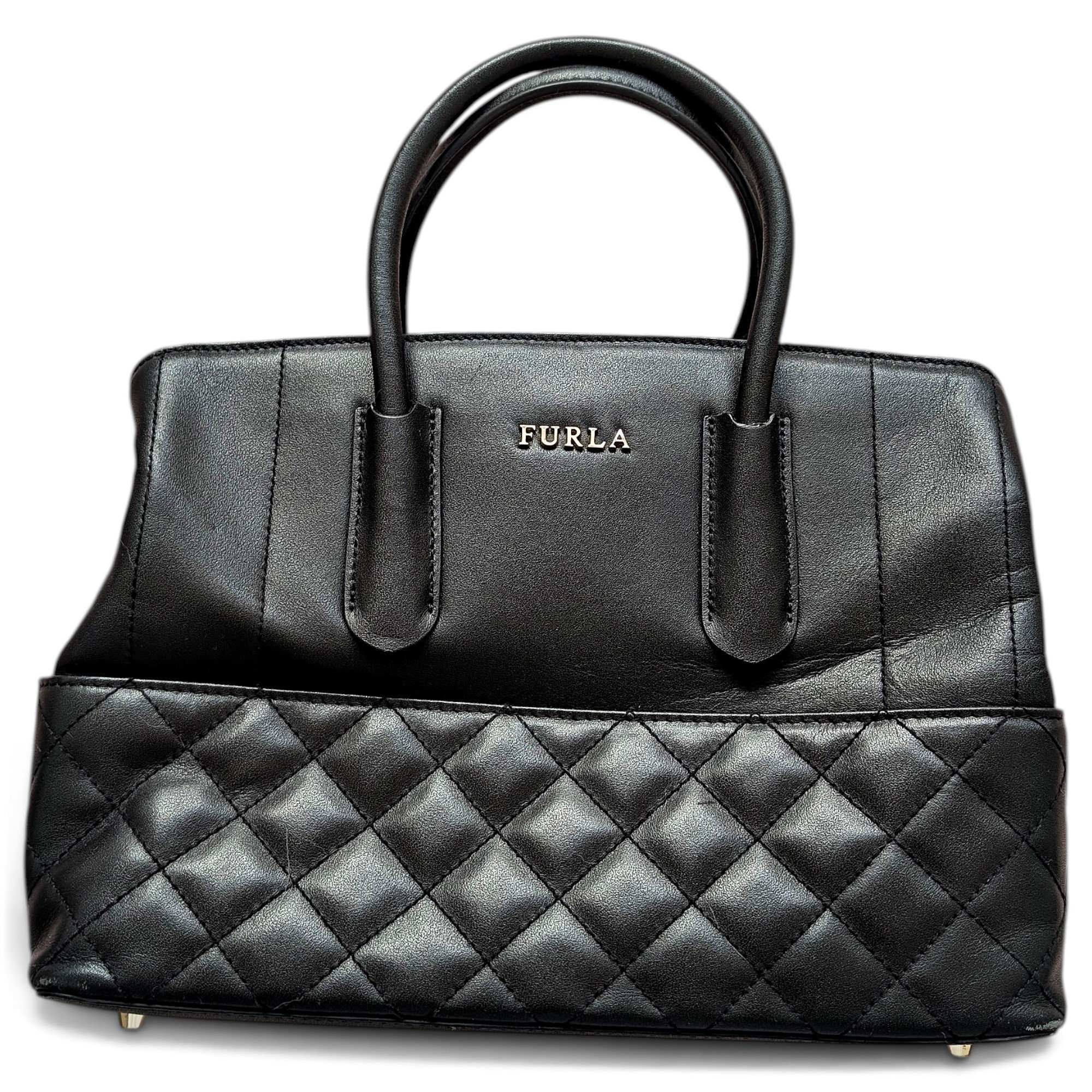 Leather handbag