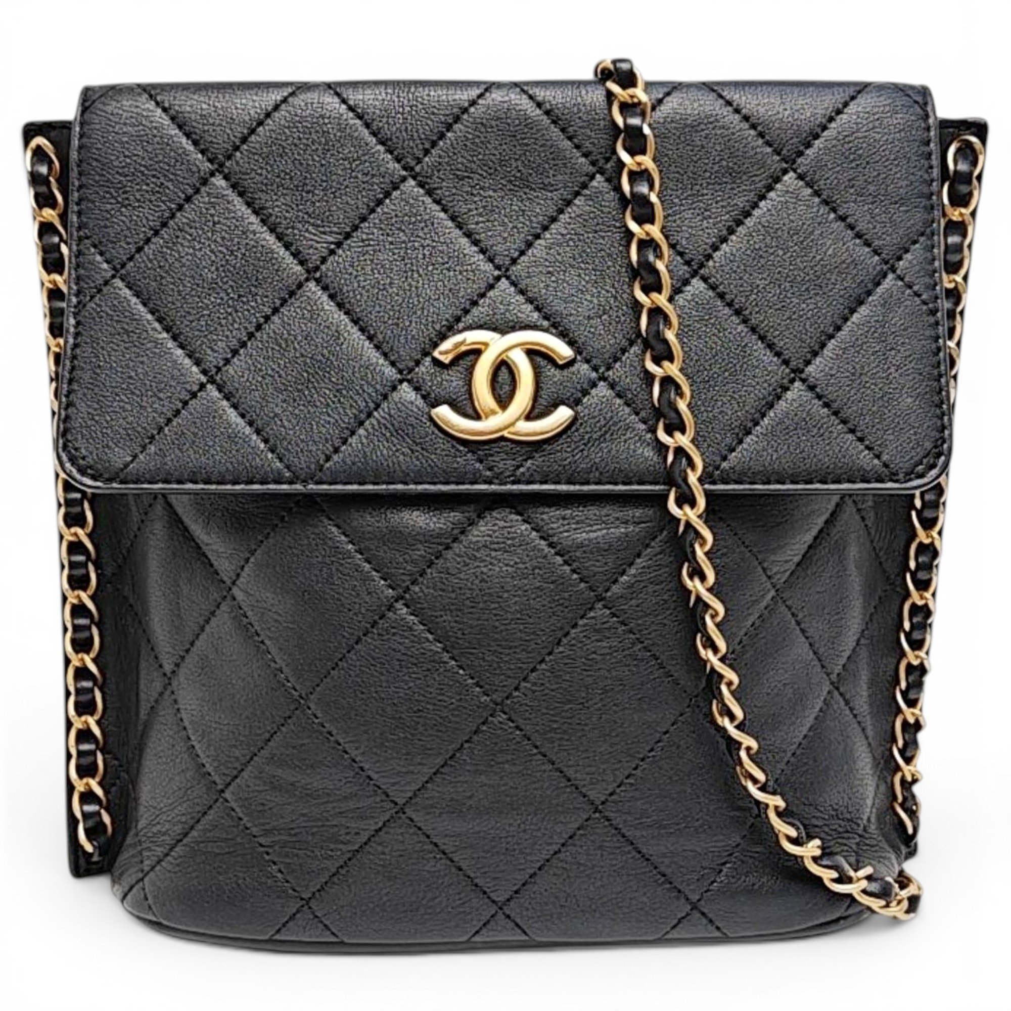 Leather crossbody bag