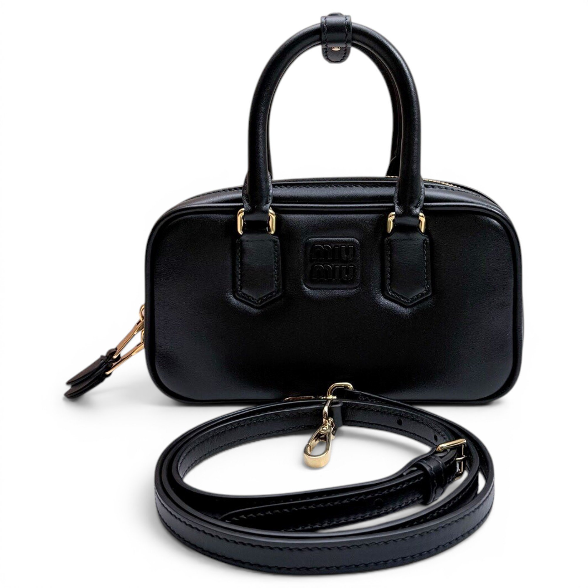 Arcadie leather handbag
