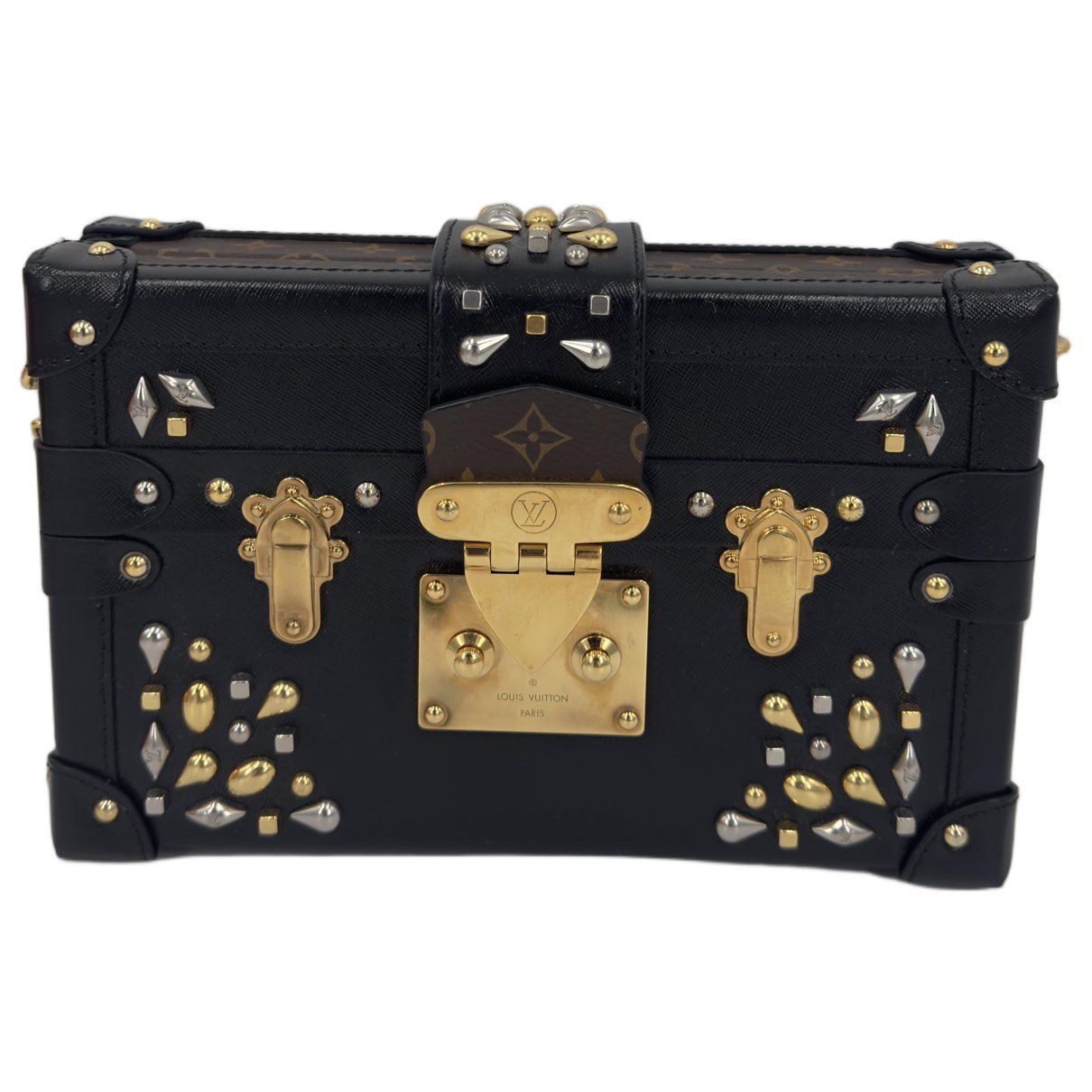 Louis Vuitton Petite Malle leather handbag