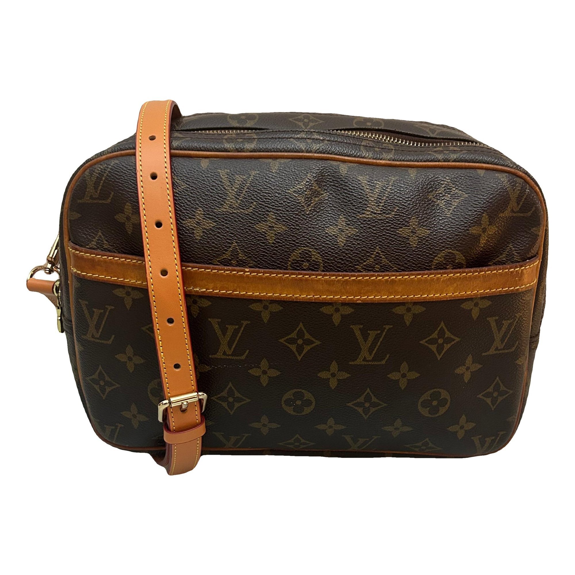 Reporter leather handbag
