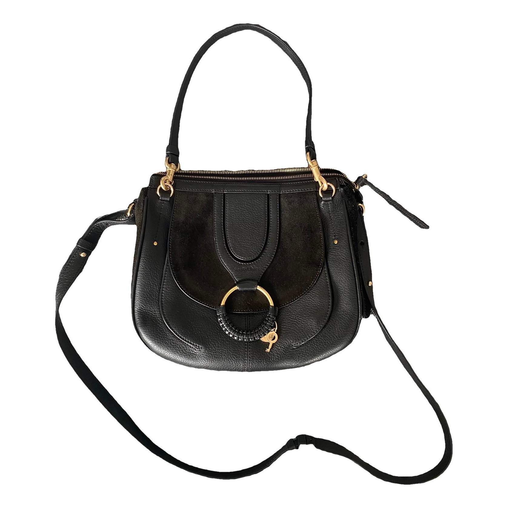 Leather handbag