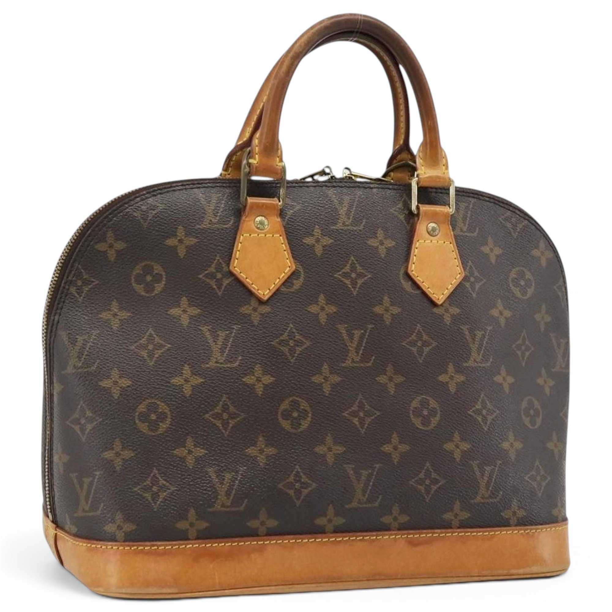 Alma leather handbag