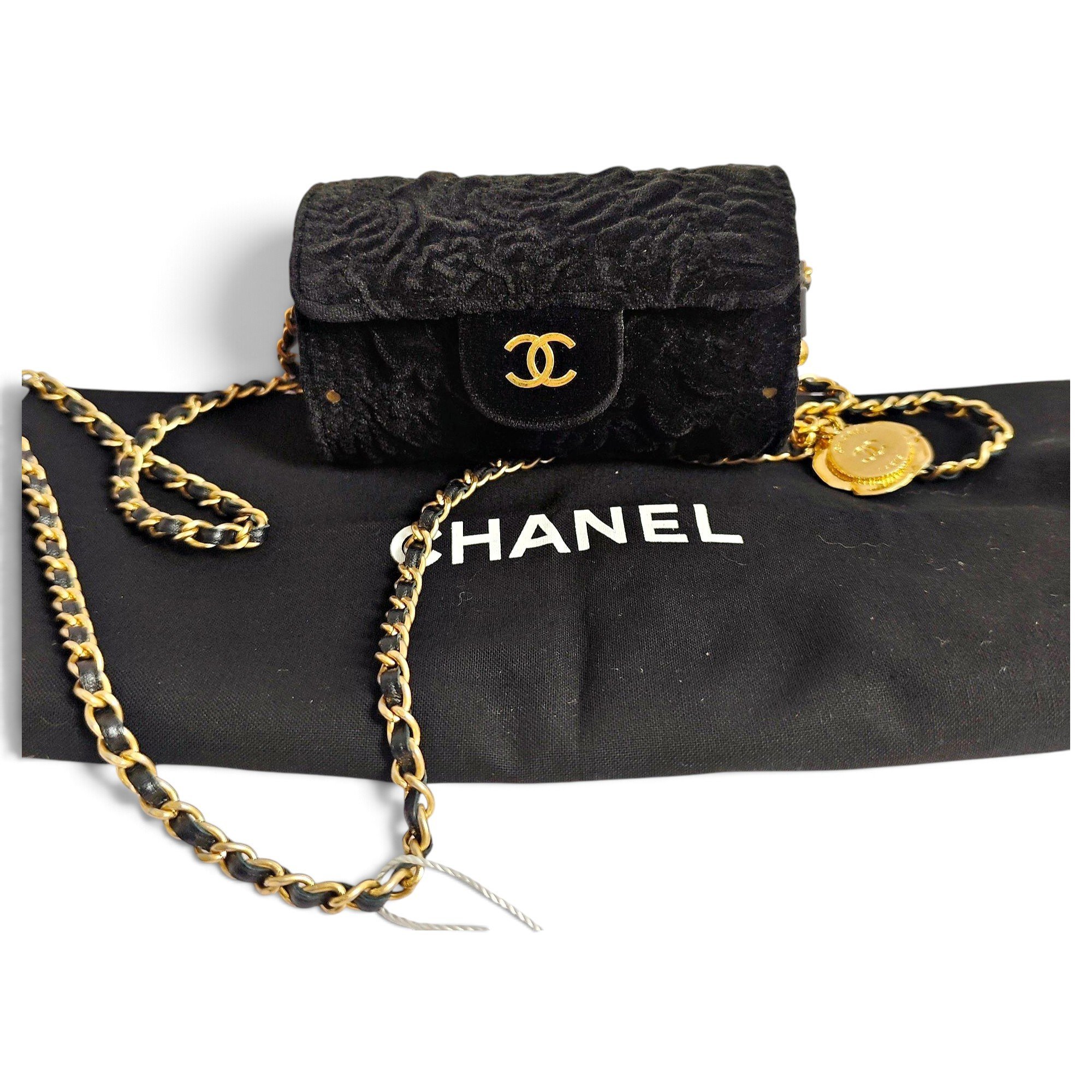 Timeless/Classique velvet crossbody bag